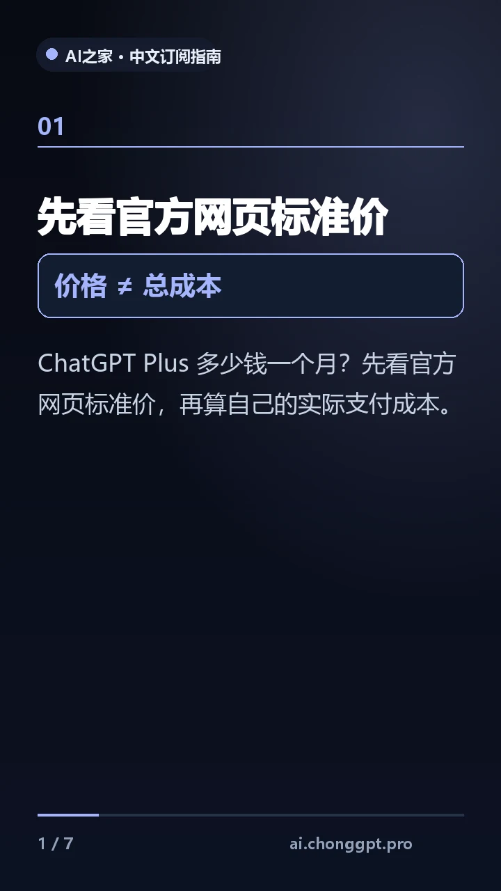 ChatGPT Plus 多少钱一个月？别只换算20美元 视频缩略图